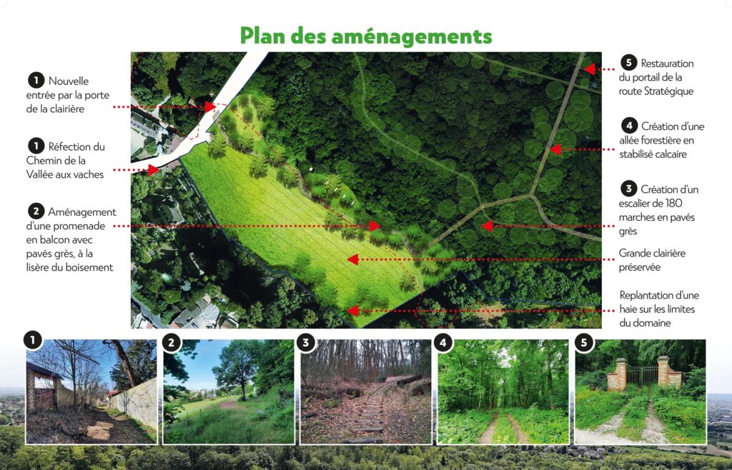 Chabrand-Thibault - Plan des aménagements 2022